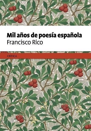 MIL AÑOS DE POESÍA ESPAÑOLA | 9788498929645 | RICO, FRANCISCO