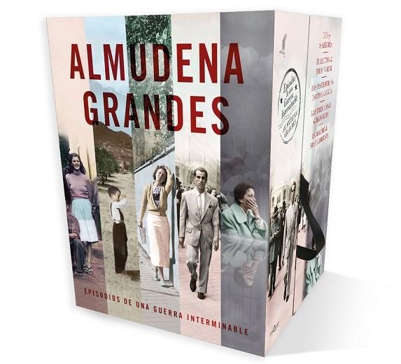 ESTUCHE EPISODIOS DE UNA GUERRA INTERMINABLE. INES Y LA ALEGRIA, EL LECTOR DE JULIO VERNE, LOS PACIENTES DEL DOCTOR GARCIA, LAS TRES BODAS DE MANOLITA | 9788411071093 | GRANDES, ALMUDENA