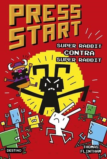 SUPER RABBIT CONTRA SUPER RABBIT  PESS START 4 | 9788408253969 | FLINTHAM, THOMAS