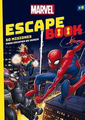 MARVEL. ESCAPE BOOK   50 MISIONES PARA ESCAPAR DE VENON | 9788418610158 | MARVEL