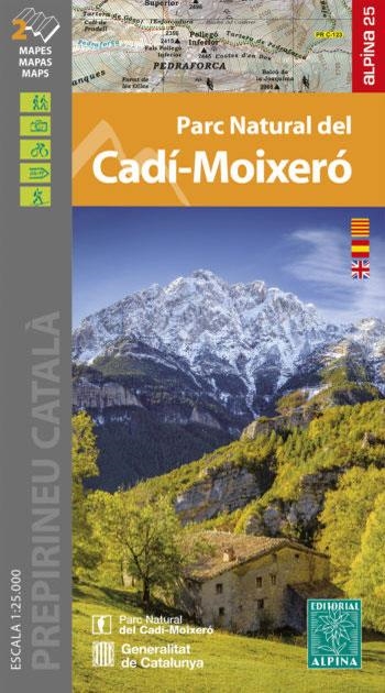 PARC NATURAL DEL CADI-MOIXERO 1:25.000 [2 MAPES] | 9788480909273