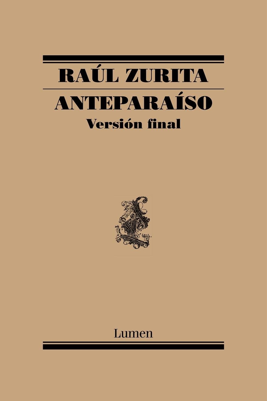 ANTEPARAÍSO. VERSIÓN FINAL | 9788426424129 | ZURITA, RAÚL