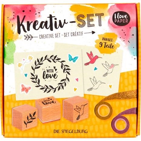 KIT CREATIVO I LOVE PAPER  | 4029753178091