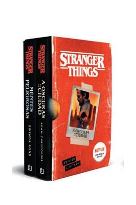 ESTUCHE STRANGER THINGS. A OSCURAS EN LA CIUDAD /  MENTES PELIGROSAS | 9788466364072 | CHRISTOPHER, ADAM