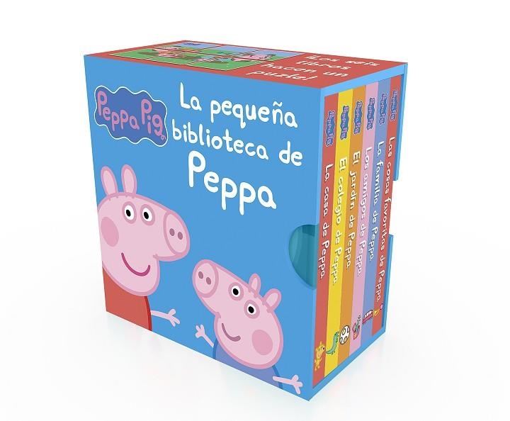 LA PEQUEÑA BIBLIOTECA DE PEPPA PIG.LA CASA DE PEPPA - EL JARDÍN DE PEPPA - LOS AMIGOS DE PEPPA - EL COLEGIO DE PEPPA- LAS COSAS FAVORITAS DE PEPPA - L | 9788448860981 | HASBRO,/EONE,