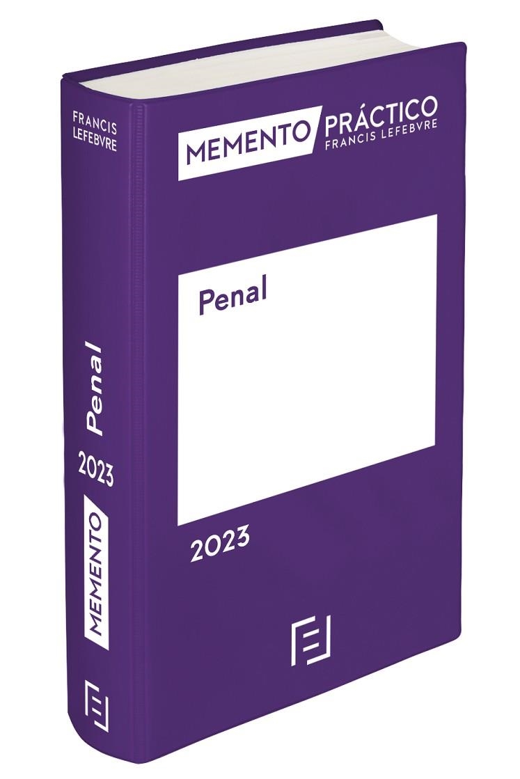 MEMENTO PENAL 2023 | 9788419303394 | LEFEBVRE-EL DERECHO