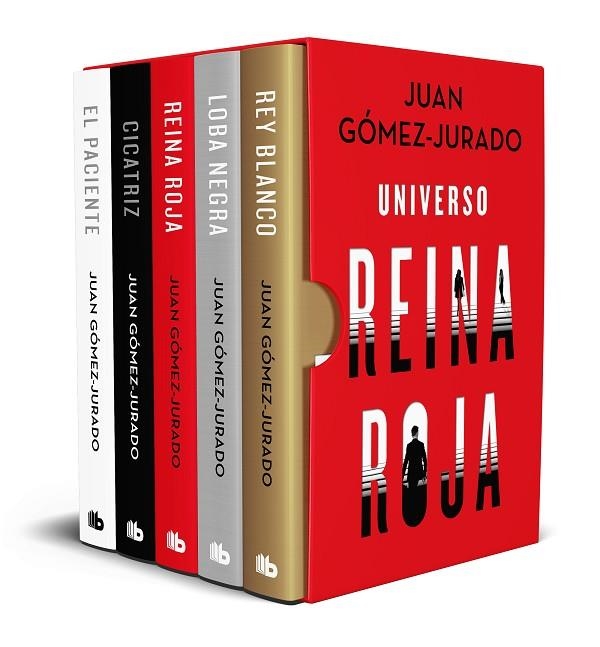 PACK UNIVERSO REINA ROJA ( REINA ROJA / LOBA NEGRA / REY BLANCO / CICATRIZ / EL PACIENTE) | 9788413145044 | GÓMEZ-JURADO, JUAN