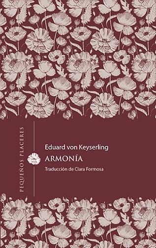 ARMONÍA | 9788412401967 | VON KEYSERLING, EDUARD