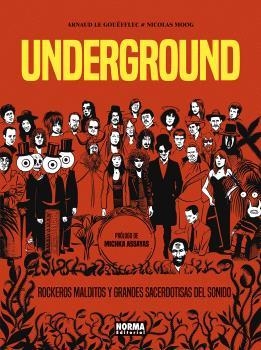 UNDERGROUND. ROCKEROS MALDITOS Y GRANDES SACERDOTISAS DEL SONIDO | 9788467957822