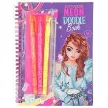 NEON DOODIE BOOK LIBRO + LAPICES FLUORESCENTES | 4010070613754