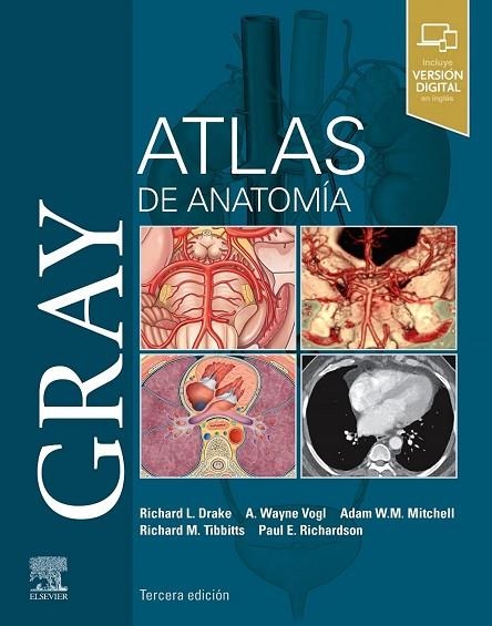 GRAY. ATLAS DE ANATOMÍA (3ª ED.) | 9788491139607 | AA.VV.