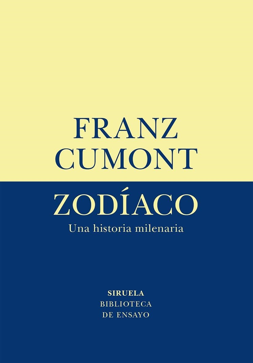 ZODÍACO. UNA HISTORIA MILENARIA | 9788419419675 | CUMONT, FRANZ