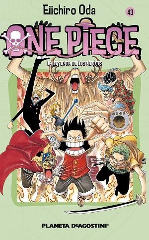 ONE PIECE Nº 043 LA LEYENDA DE LOS HÉROES | 9788468471945 | ODA, EIICHIRO