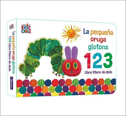 LA PEQUEÑA ORUGA GLOTONA 1 2 3. LIBRO TÍTERE DE DEDO | 9788448863005 | CARLE, ERIC