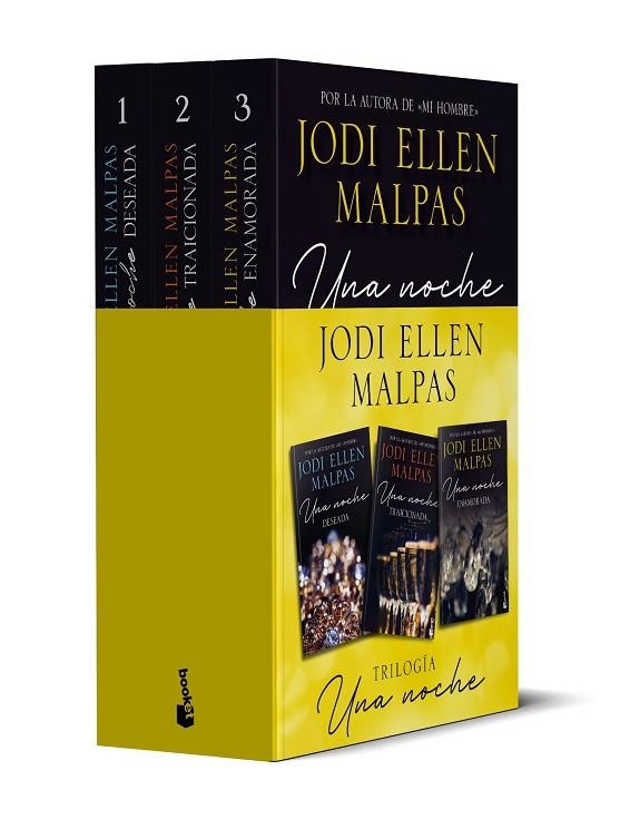 PACK TRILOGÍA UNA NOCHE. DESEADA, TRAICIONADA, ENAMORADA | 9788408268536 | MALPAS, JODI ELLEN