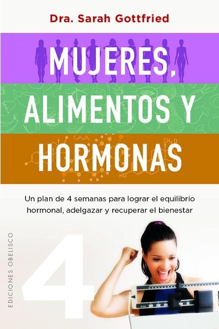 MUJERES, ALIMENTOS Y HORMONAS. UN PLAN DE CUATRO SEMANAS PARA LOGRAR EL EQUILIBRIO HORMONAL, ADELGAZAR Y RECUPERAR BIENESTAR | 9788491119678 | GOTTFRIED, SARA