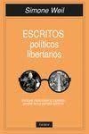 ESCRITOS POLÍTICOS LIBERTARIOS | 9788412559033 | WEIL, SIMONE