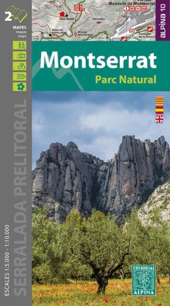 MONTSERRAT PARC NATURAL ESCALA 1:10.000 / 1:5.000 | 9788480908405