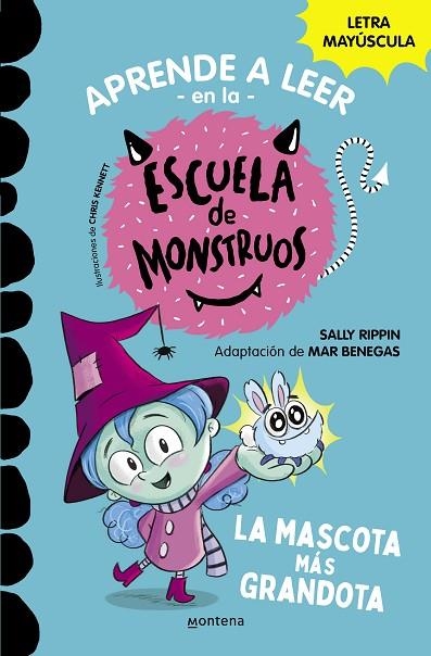 APRENDER A LEER EN LA ESCUELA DE MONSTRUOS 1 - LA MASCOTA MÁS GRANDOTA (EN LETRA MAYÚSCULA) | 9788418483189 | RIPPIN, SALLY