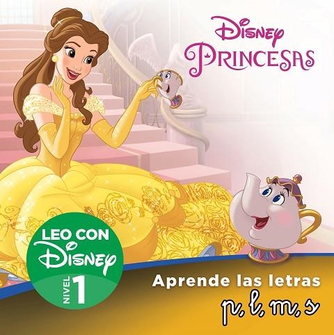 BELLA. APRENDE LAS LETRAS P,L,M,S (LEO CON DISNEY - NIVEL 1) LLIGADA I MAJUSCULA | 9788418039812 | DISNEY