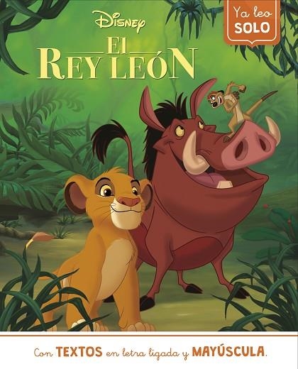  EL REY LEÓN. CON TEXTOS EN LETRA LIGADA Y MAYÚSCULA | 9788418039256 | DISNEY