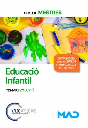 TEMARI 1 EDUCACIO INFANTIL COS DE MESTRES | 9788414270332