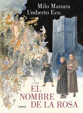 EL NOMBRE DE LA ROSA VOLUMEN 1 (DE 2)  (NOVELA GRÁFICA) | 9788426425737 | ECO, UMBERTO / MANARA, MILO