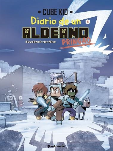 MINECRAFT. DIARIO DE UN ALDEANO PRINGAO CÓMIC 5 UN FESTÍN MEMORABLE | 9788408271826 | CUBE KID