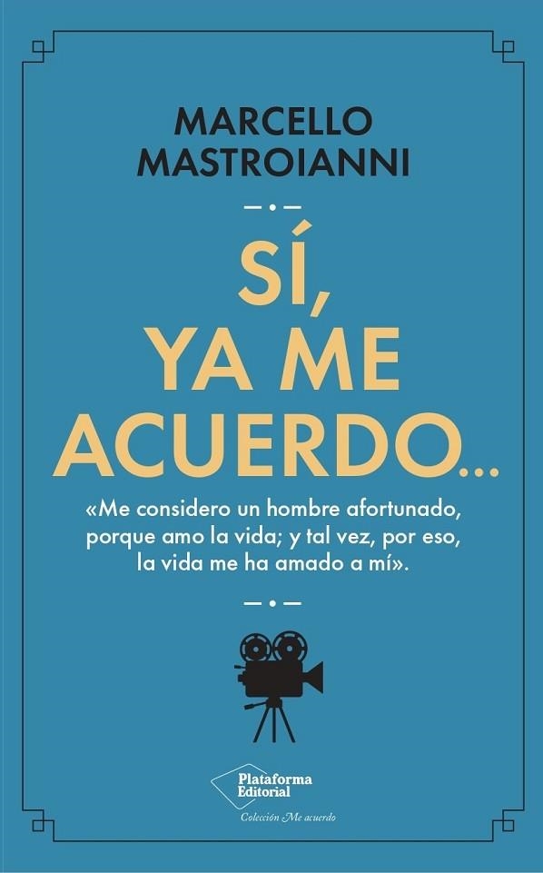 SÍ, YA ME ACUERDO… | 9788419655363 | MASTROIANNI, MARCELLO