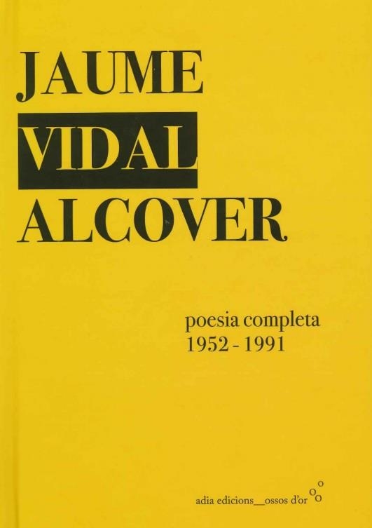 POESIA COMPLETA 1952-1991 | 9788412689129 | VIDAL ALCOVER, JAUME