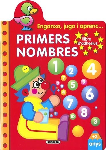 PRIMERS NOMBRES LLIBRE D,ADHESIUS +3 ANYS | 9788467788020 | BUSQUETS, JORDI