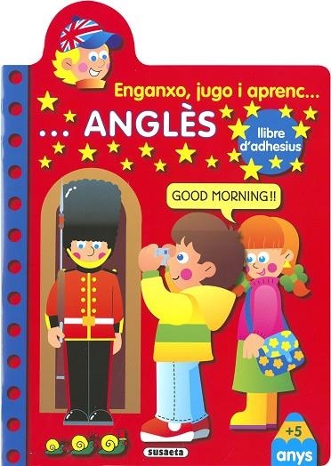 ANGLÈS LLIBRE D,ADHESIUS + 5 ANYS | 9788467788907 | BUSQUETS, JORDI