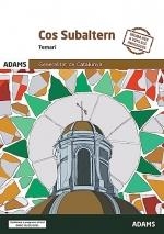 COS SUBALTERN. TEMARI. GENERALITAT DE CATALUNYA | 9788411163101 | ADAMS