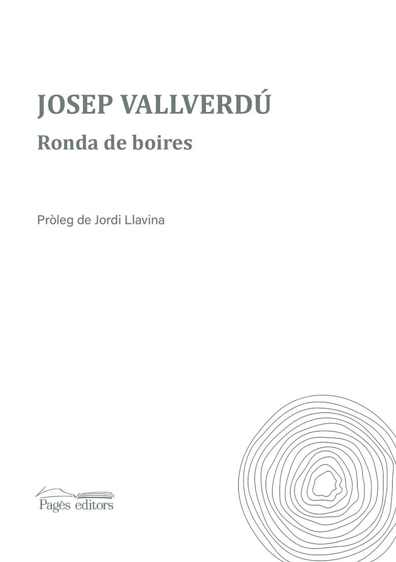 RONDA DE BOIRES (ANY VALLVERDÚ) | 9788413034515 | VALLVERDÚ  I AIXALÀ, JOSEP