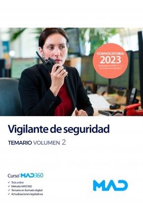 TEMARIO 2 VIGILANTE SEGURIDAD | 9788414274064