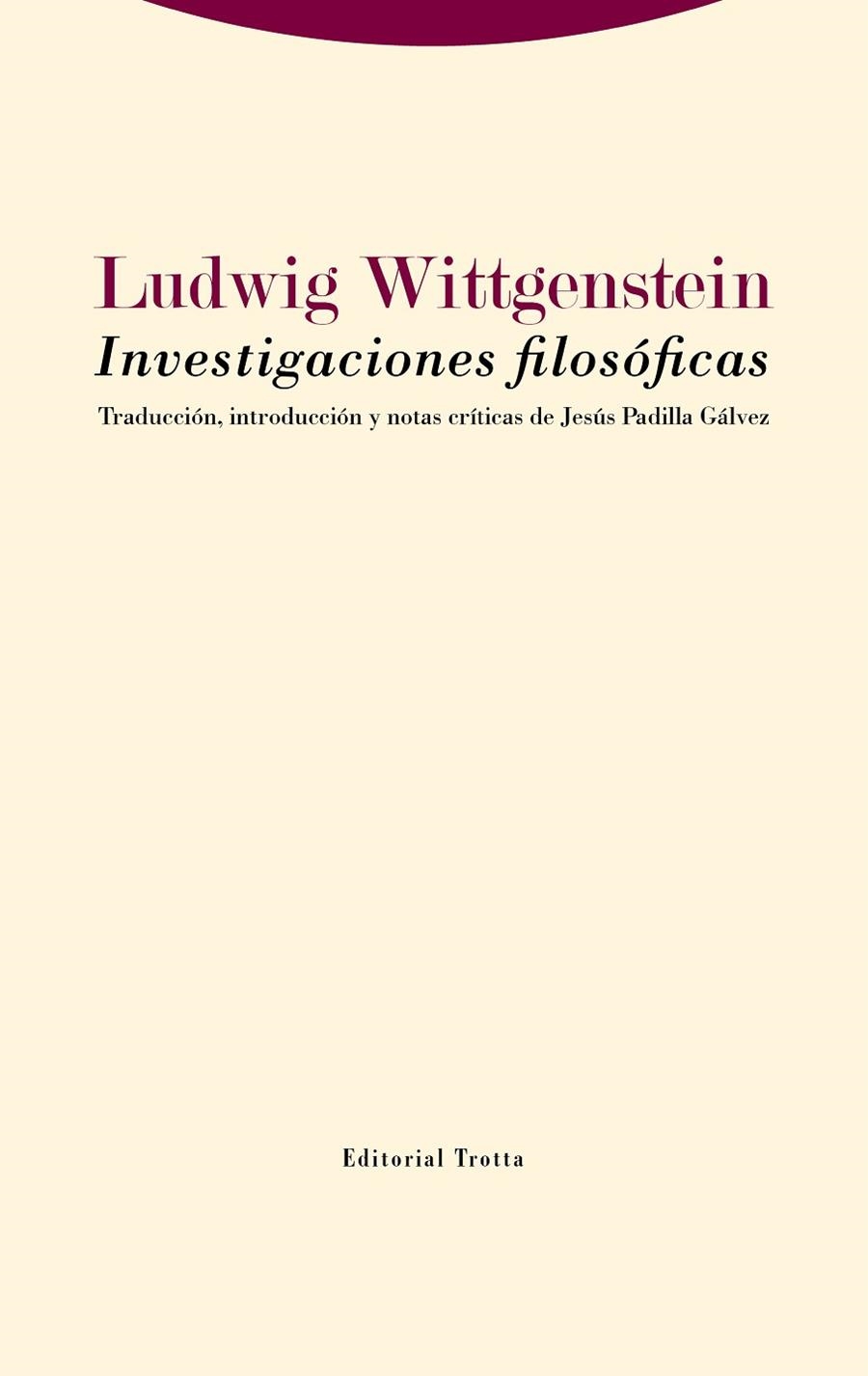 INVESTIGACIONES FILOSÓFICAS | 9788413640204 | WITTGENSTEIN, LUDWIG