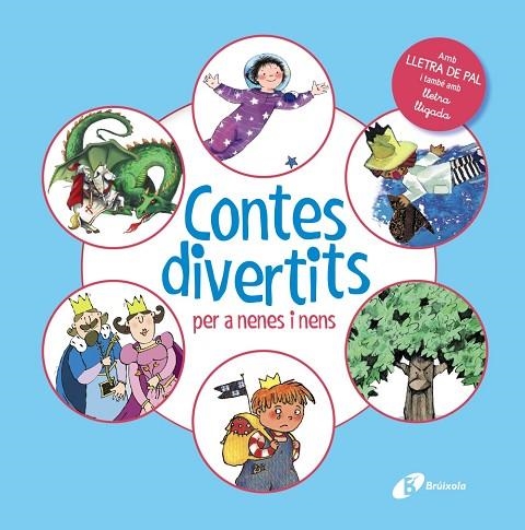 CONTES DIVERTITS PER A NENES I NENS (LLETRA DE PAL I LLETRA LLIGADA) | 9788413492803