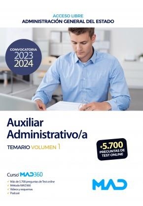 AUXILIAR ADMINISTRATIVO;A ADMINISTRACION DEL ESTADO TEMARIO 1 | 9788414274385