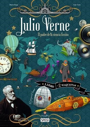 JULIO VERNE. EL PADRE DE LA CIENCIA FICCION (LIBRO + 2 MAQUETAS) | 9788419714060 | E.TOME, A. BORGO, N. FABRIS, F.LEGIMI