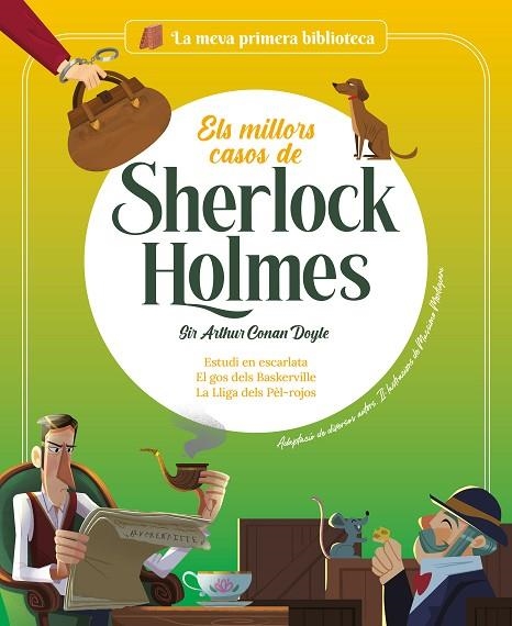 ELS MILLORS CASOS DE SHERLOCK HOLMES ESTUDI EN ESCARLATA / EL GOS DELS BASKERVILLE / LA LLIGA DELS PÈL-ROJOS | 9788413612928 | RODRÍGUEZ, SERGI / DOYLE, SIR ARTHUR CONAN