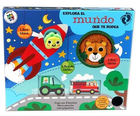 EXPLORA EL MUNDO QUE TE RODEA (CAJA CON 3 LIBROS) | 9788742554531 | AA.VV.