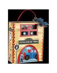 ESTACIÓN DE TREN PUZZLE + FIGURA + CUENTO | 9788742553862