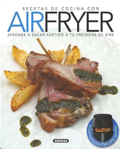 RECETAS DE COCINA CON AIRFRYER | 9788467780345 | URIEL, ROBERTO / CUENCA, ROCÍO