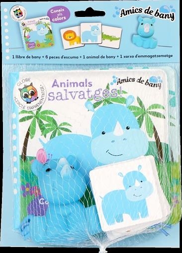 ANIMALS SALVATGES!  LLIBRE BANYERA | 9788742553473 | PÀBOL, KIRSTEN