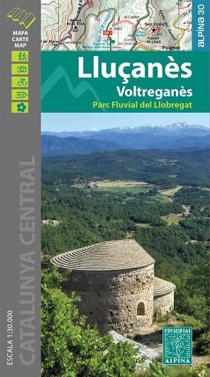 LLUÇANES VOLTREGANES PARC FLUVIAL DEL LLOBREGAT 1:30.000 | 9788480909907