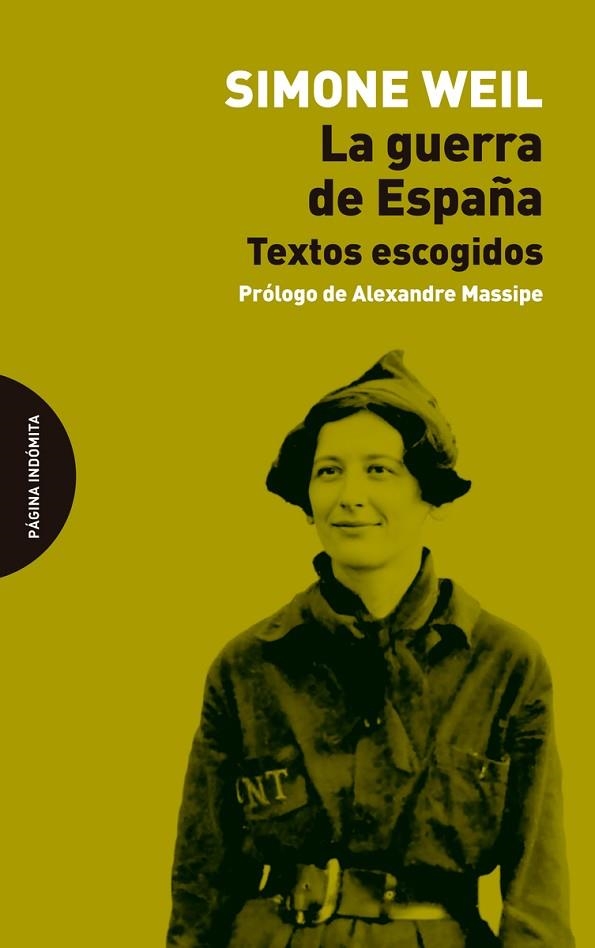 LA GUERRA DE ESPAÑA. TEXTOS ESCOGIDOS | 9788412648973 | WEIL, SIMONE