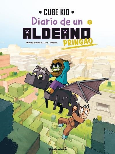 MINECRAFT. DIARIO DE UN ALDEANO PRINGAO. CÓMIC 7 | 9788408282426 | CUBE KID