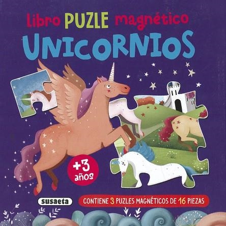 LIBRO PUZLE MAGNÉTICO. UNICORNIOS | 9788467797985