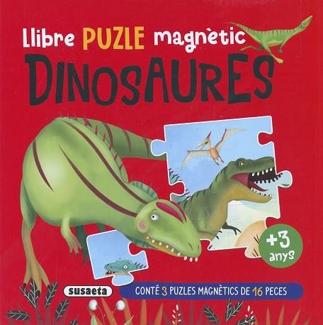 LLIBRE PUZLE MAGNÈTIC DINOSAURES | 9788467799200