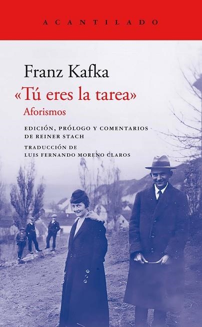 "TÚ ERES LA TAREA" AFORISMOS | 9788419036858 | KAFKA, FRANZ